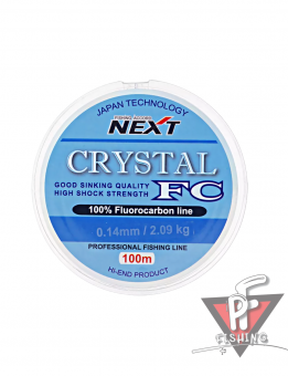 Флюорокарбон CRYSTAL FC 100м, 0.20 мм, 3.96 кг, прозрачная