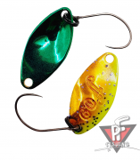 Колеблющаяся блесна Velvet Arts Forte, 1.8 г, #03 Royal Green