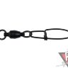 Вертлюги с карабином и подшипником Cross lock snap №4, уп. (10 шт.)