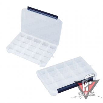 Коробка для приманок Meiho Micro Rib System №1200NS, 255x190x28 мм, прозрачный