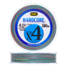 Шнур плетеный Duel Hardcore PE X4 #4,0 0,342мм 300м (5color-yellow marking)