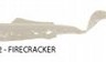 Силиконовая приманка "Gene Larew" 2SM032-15 "SWIMMING MINNOWS" 2'' FIRECRACKER  