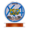 Шнур плетеный Duel Hardcore PE X4 Pro #0,8 0,15мм 150м (orange)