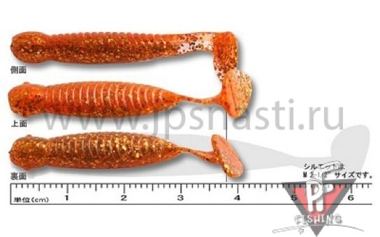 Силиконовые приманки Ecogear Grass Minnow S 1.75", 172