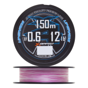 Шнур плетеный YGK X-Braid Upgrade PE X4 #1,0 0,165мм 150м (pink/white)