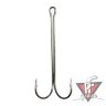 Двойник Double Hooks  X-Long, цвет BС, размер    4, уп.10 штук	