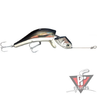 WAKE JIGWOBBLER 93g/15cm BLACK SILVER FS, , шт