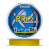 Шнур плетеный Duel Hardcore PE X4 Pro #1,2 0,19мм 150м (yellow)