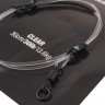 KORDA Поводковый материал Dark Matter Ring Swivel Clear 30lb 30см