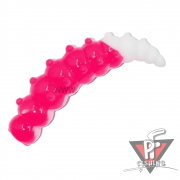 Силиконовые приманки Cool Place Big Junior Stretch, розовый/белый, сыр