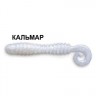 Силиконовая приманка Crazy Fish Active slug 4" 31-100-66-6 кальмар цв. pearl snow (перламутровый снег) 