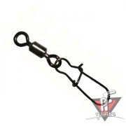 Вертлюги с карабином и подшипником Duo lock snap №4, уп. (10 шт.)