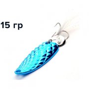 Блесна GT-BIO Pineappie Spoon 15гр, синий GT-32T