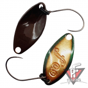 Колеблющаяся блесна Velvet Arts Forte, 1.8 г, #09 UV Gold Powder Brown