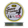Шнур плетеный Duel PE Super X-Wire 4 #2,0 0,24мм 200м (5color-yellow marking)