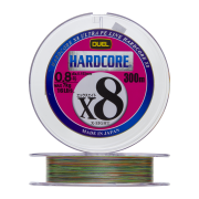 Шнур плетеный Duel Hardcore PE X8 #0,8 0,153мм 300м (5color)