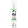 KORDA Поводок готовый Basix Hair Rigs Wide Gape №4 безбородый 25lb