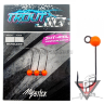 Джиг-головки вольфрамовые MyStick Trout Jig, 0.4 г, #6, оранжевый