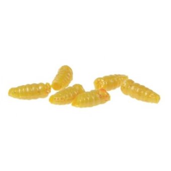 Мягкая приманка Berkley Powerbait Micro Power Maggots Yellow