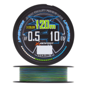 Шнур плетеный YGK X-Braid Upgrade PE X4 #0,5 0,117мм 120м (3color)