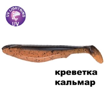 Силиконовая приманка Crazy Fish Slim Shaddy 3.2"  56-80-503SL-7 креветка+кальмар цв. 503SL