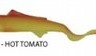 Силиконовая приманка "Gene Larew" 2SM063-15 "SWIMMING MINNOWS" 2'' HOT TOMATO