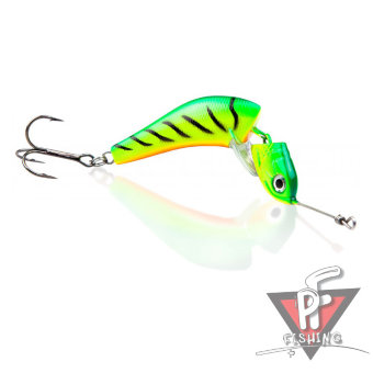 WAKE JIGWOBBLER 93g/15cm GREEN TIGER FS, , шт