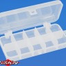 Коробочка рыболовная Mikado ABM 009 (13.2 x 6.2 x 2.5 см.) 