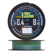 Шнур плетеный YGK X-Braid Upgrade PE X4 #0,4 0,104мм 120м (3color)