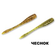 Силиконовая приманка Crazy Fish Tipsy 1.2" 69-30-1/9-5 чеснок цв. olive (оливка)/ цв. caramel (карамель)