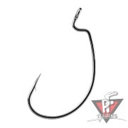 Крючок офсет B-93, цвет BC, размер 2/0, упаковка 100 штук