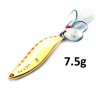 Блесна GT-BIO Leech 5.1см, 7.5гр, золото, красные точки