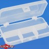 Коробочка рыболовная Mikado ABM 010 (13.3 x 6.2 x 2.5 см.) 