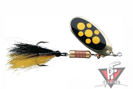 Блесна EFFZETT STANDART SPINNER DRESSED 3гр - Blacky