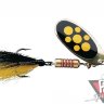 Блесна EFFZETT STANDART SPINNER DRESSED 3гр - Blacky