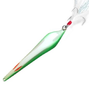 Блесна GT-BIO Fox 60гр., сереброзеленый GT-32T