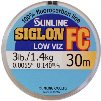 Леска флюорокарбоновая Sunline Siglon FC 30m HG (C) #3.0/0.310mm