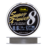 Шнур плетеный Duel PE Super X-Wire 8 #0,6 0,13мм 150м (silver)