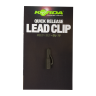 KORDA Клипса безопасная Quick Release Lead Clips Weed/Silt