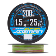 Шнур плетеный YGK X-Braid Super Jigman X4 #1,5 0,205мм 200м (4color)