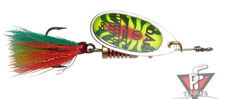 Блесна EFFZETT STANDART SPINNER DRESSED 3гр - Fire Shark