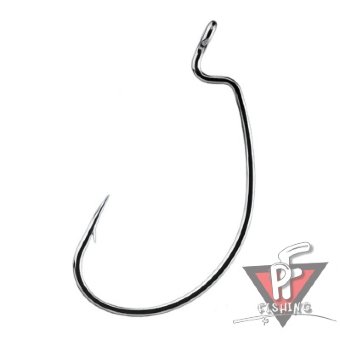 Крючок офсет B-93, цвет BC, размер  5/0, упаковка 100 штук