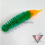 Зимние приманки Boroda Baits Ayra Junior Double Color, изумрудный/оранжевый, сыр