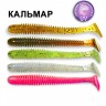 Силиконовая приманка Crazy Fish Vibro Worm 3" 11-75-M59-6 кальмар цв. MIX59