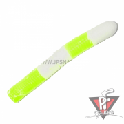 Силиконовые приманки Cool Place Buk, белый/шартрез, сыр