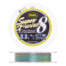 Шнур плетеный Duel PE Super X-Wire 8 #0,8 0,15мм 300м (5color-yellow marking)