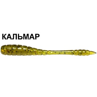 Силиконовая приманка Crazy Fish Tipsy 9-5-1-6 кальмар цв. olive (оливка)