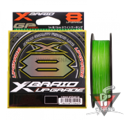 Плетеный шнур YGK X-Braid Upgrade X8, #0.8, 150 м, зеленый