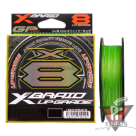 Плетеный шнур YGK X-Braid Upgrade X8, #0.8, 150 м, зеленый