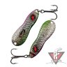 Колеблющаяся блесна Nories Metal Wasaby Hammered, 18 гр, BR-4